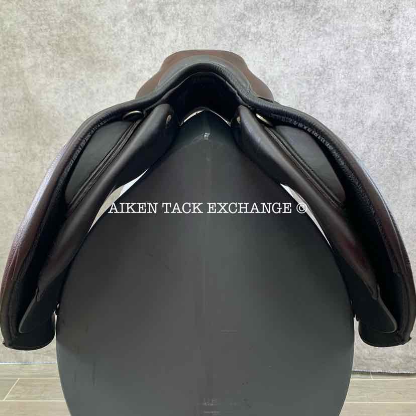 2014 CWD SE06 Close Contact Jump Saddle, 17" Seat, 3C Flap, Medium Tree, Foam Panels