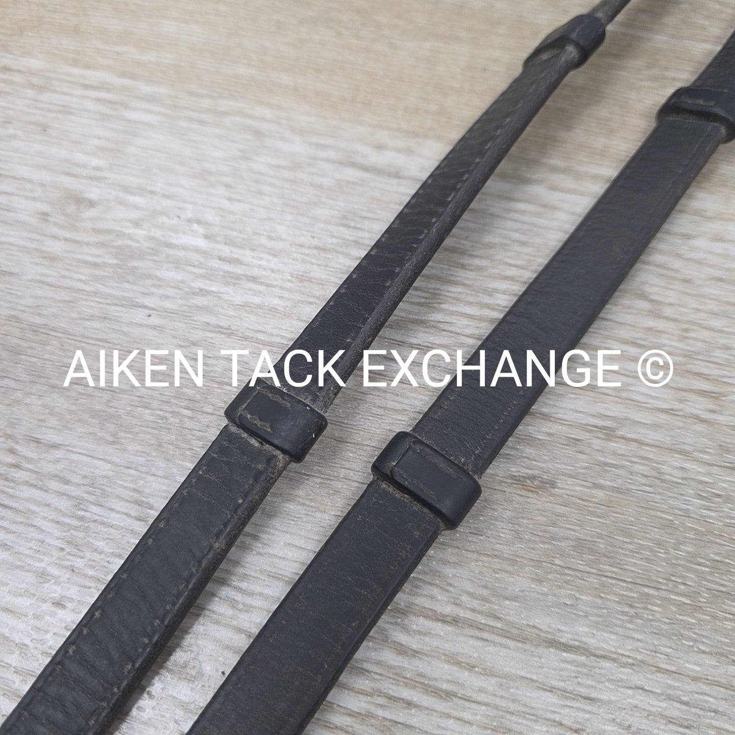 BARGAIN BUNDLE: 2 Pair Vespucci Leather Reins with Hand Stops