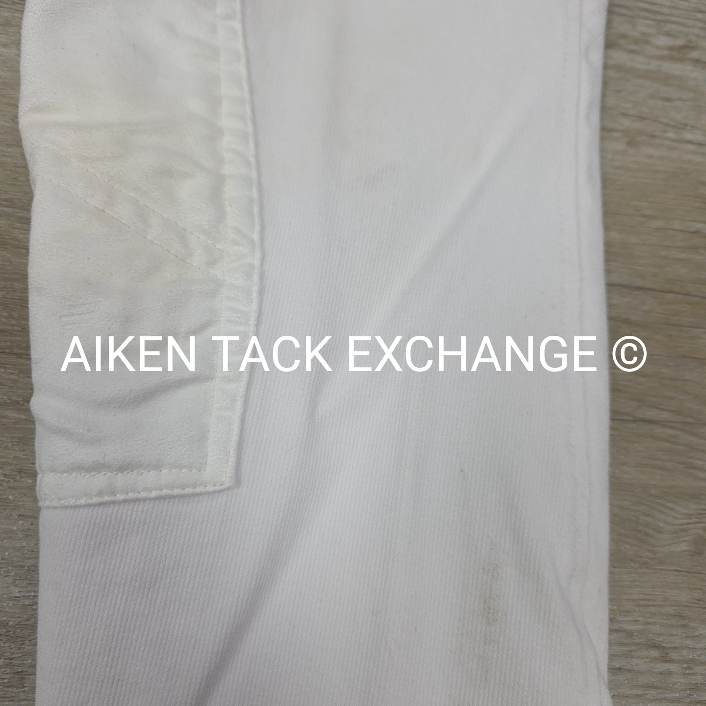 TuffRider Front Zip Cotton Knee Patch Breeches, Men's 34