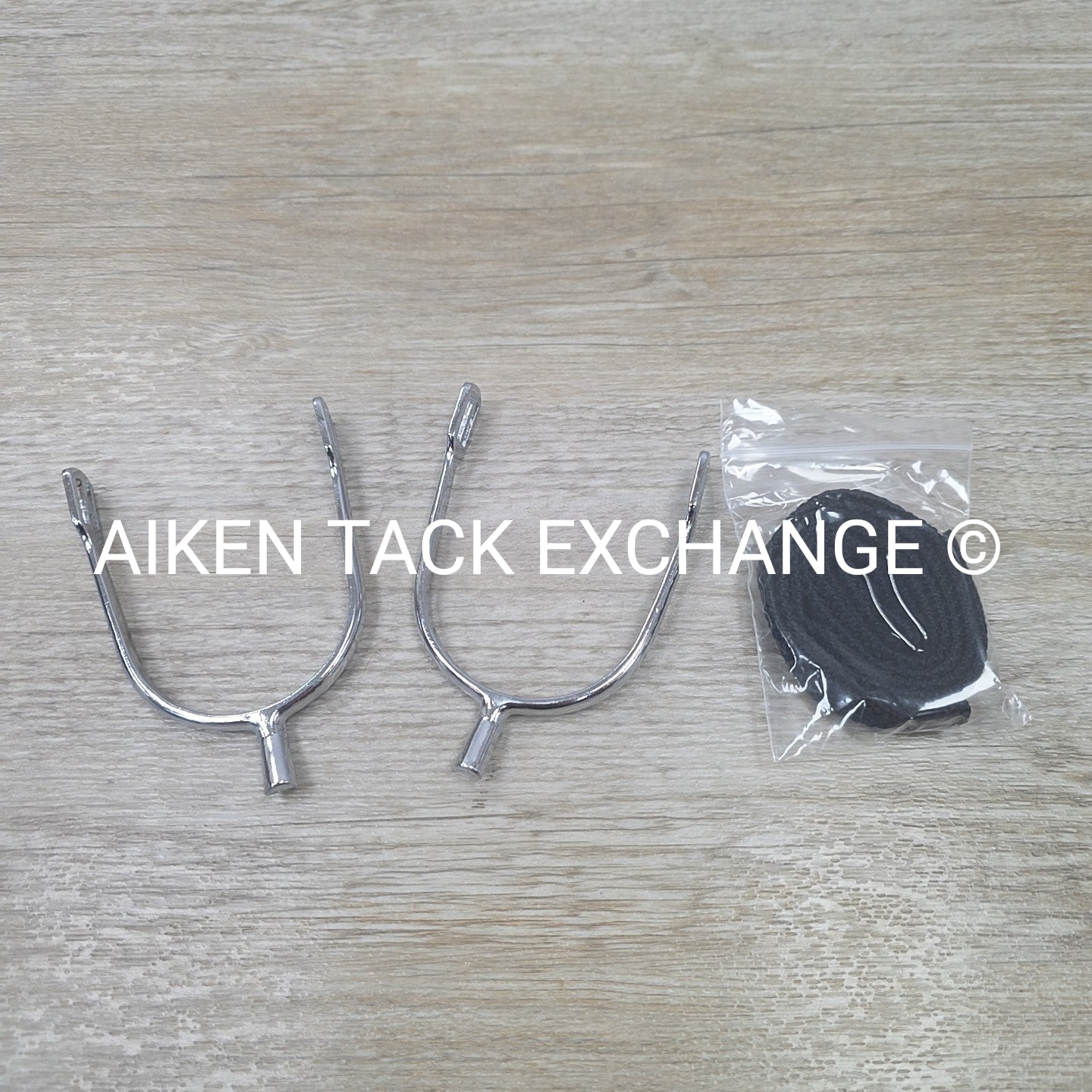 Spurs with Braided Nylon Spur Straps, 20mm