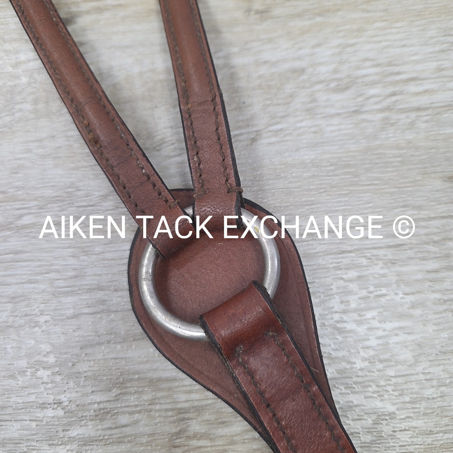 Plain Raised Adjustable Breastplate, Brown, Size Full