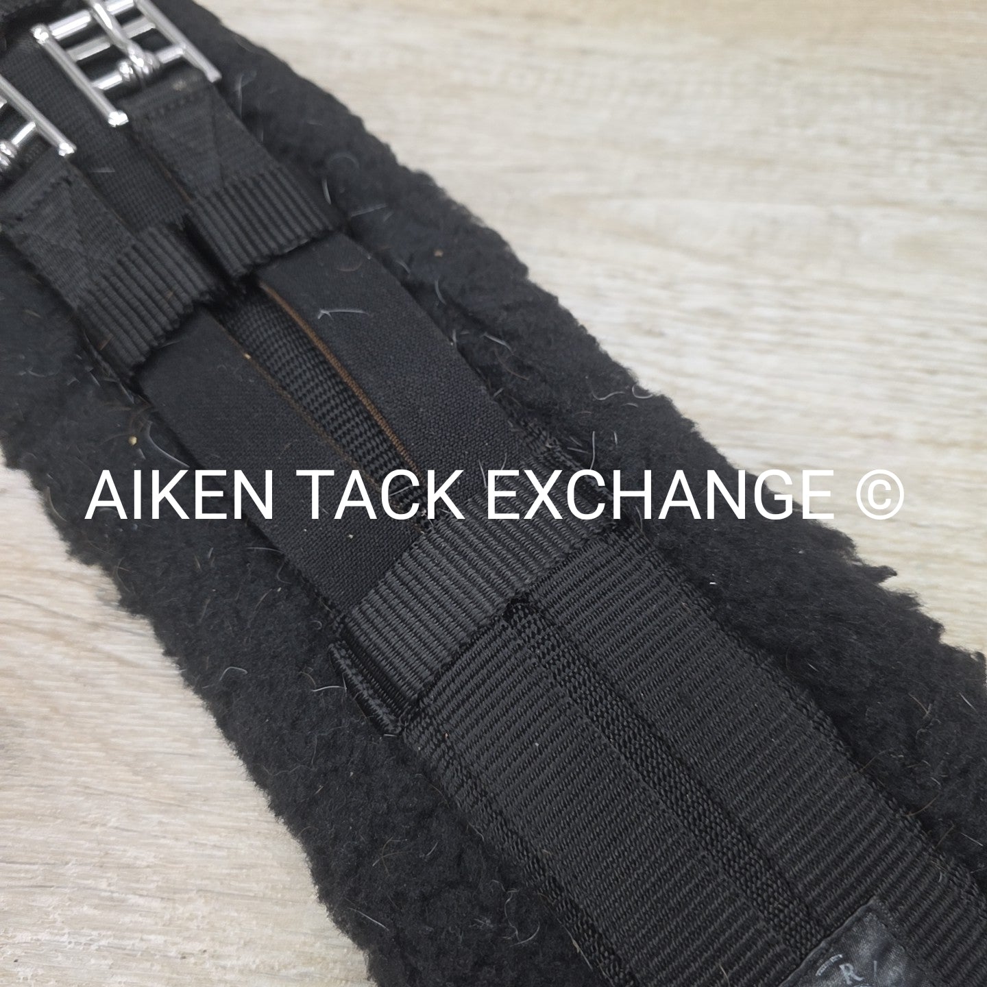 Dover Saddlery Rider's International Fleece Dressage Girth, Black, 26"