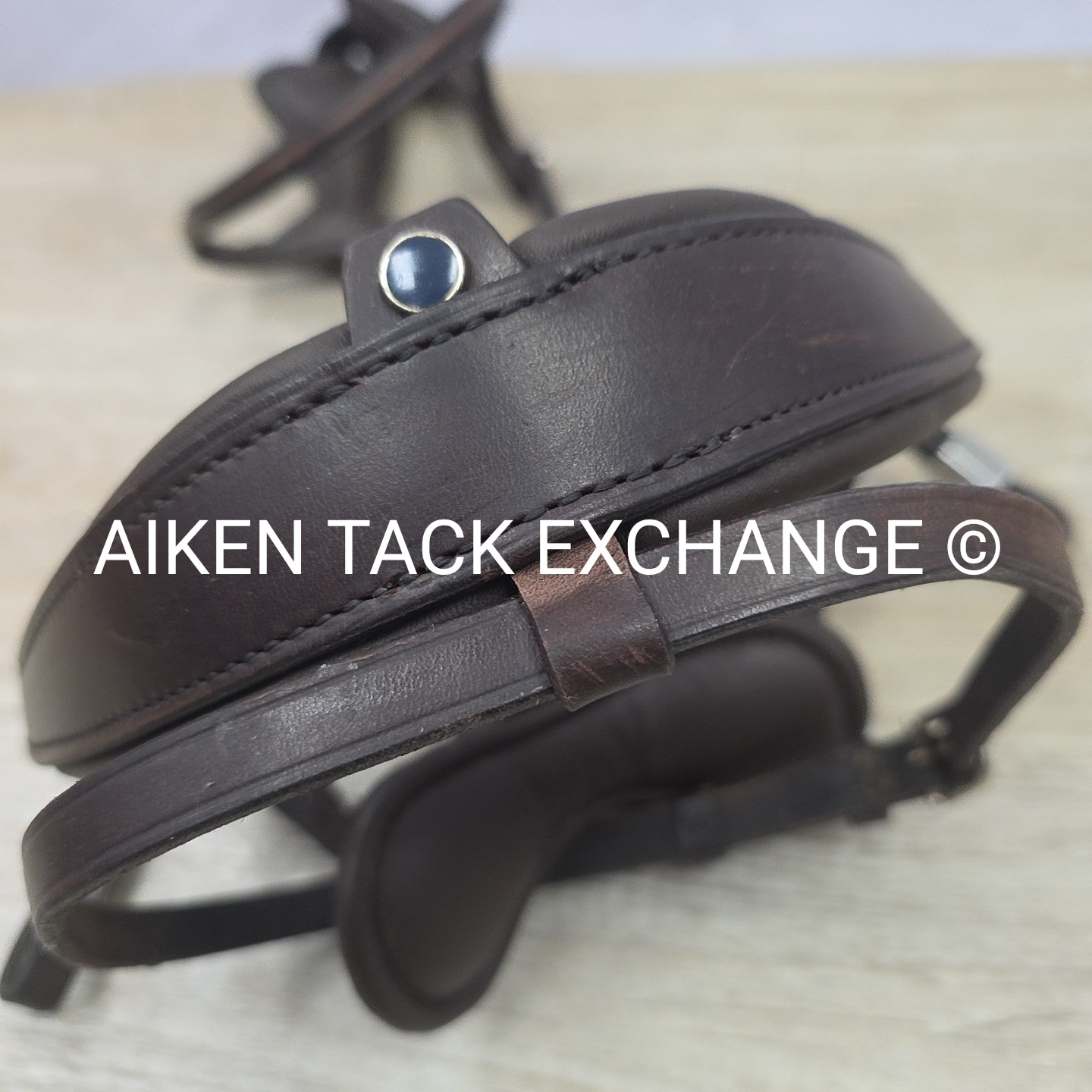 Stubben Slide & Lock Freedom II Bridle, No Reins, Brown, Size Full