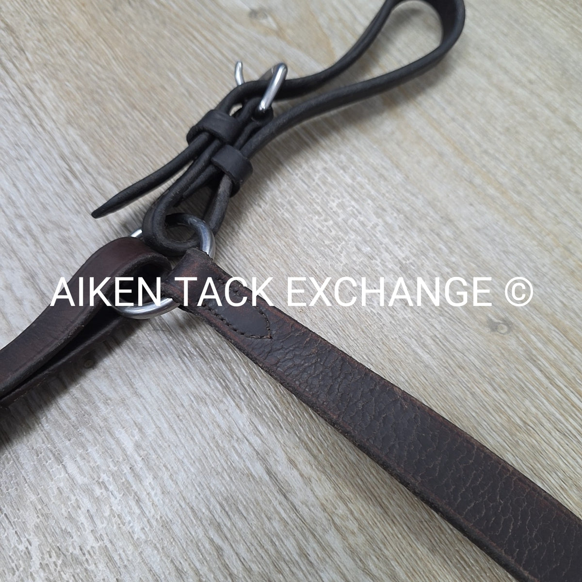 BARGAIN BUNDLE: Nunn Finer Neck Strap & Bobby's English Tack Breastplate, Brown,