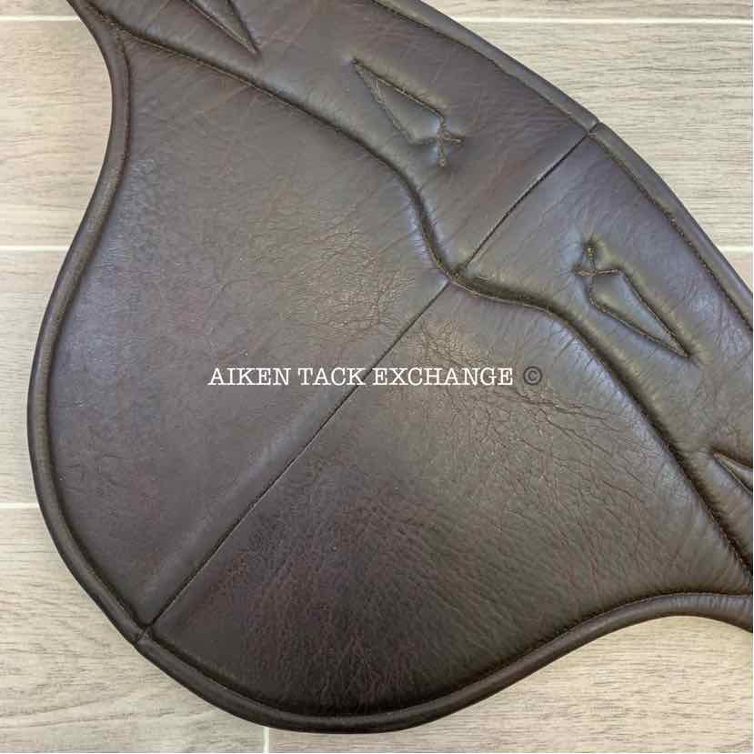 CWD Belly Guard Stud Girth with Double End Elastic, Brown, 48"