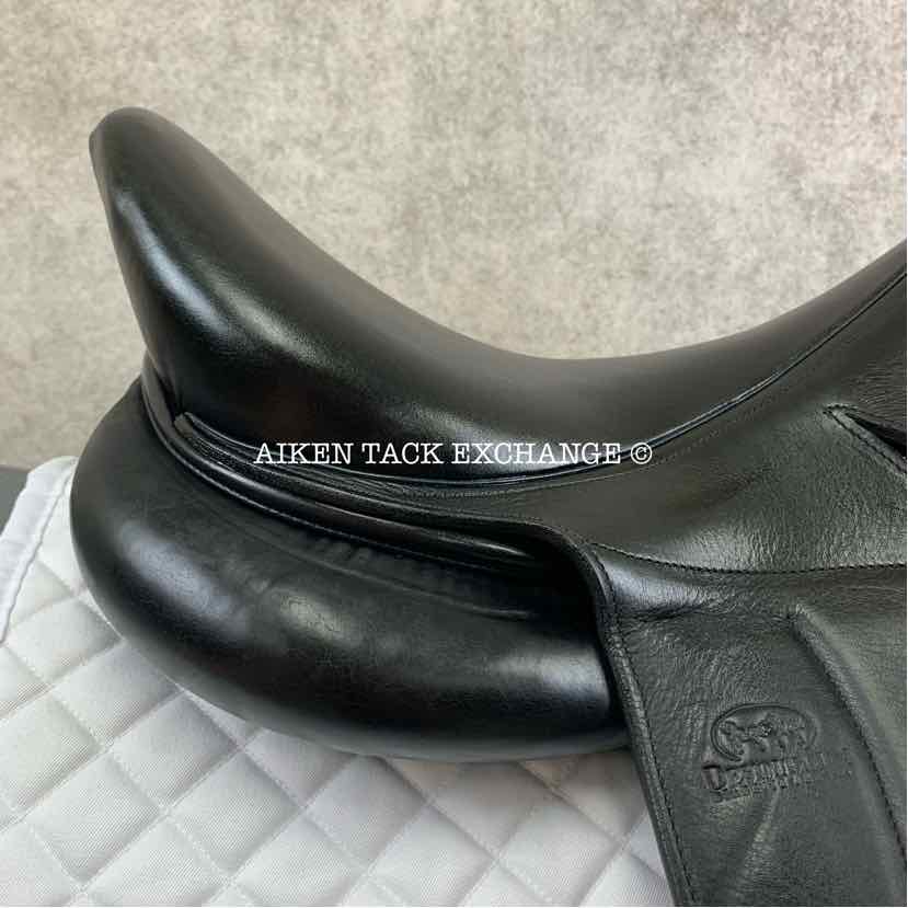 **SOLD** 2014 Devoucoux Mendia Makila Lab Monoflap Dressage Saddle, 18" Seat, 3 Flap, Medium Wide Tree, Foam D3D Panels