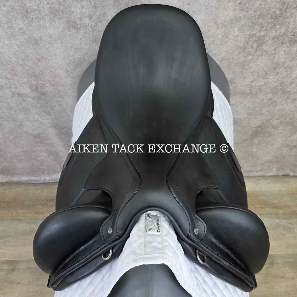 2025 Antares Tempo Monoflap Dressage Saddle, 18" Seat, 4C Flap, Medium Tree, Foam Panels, Full Buffalo Leather