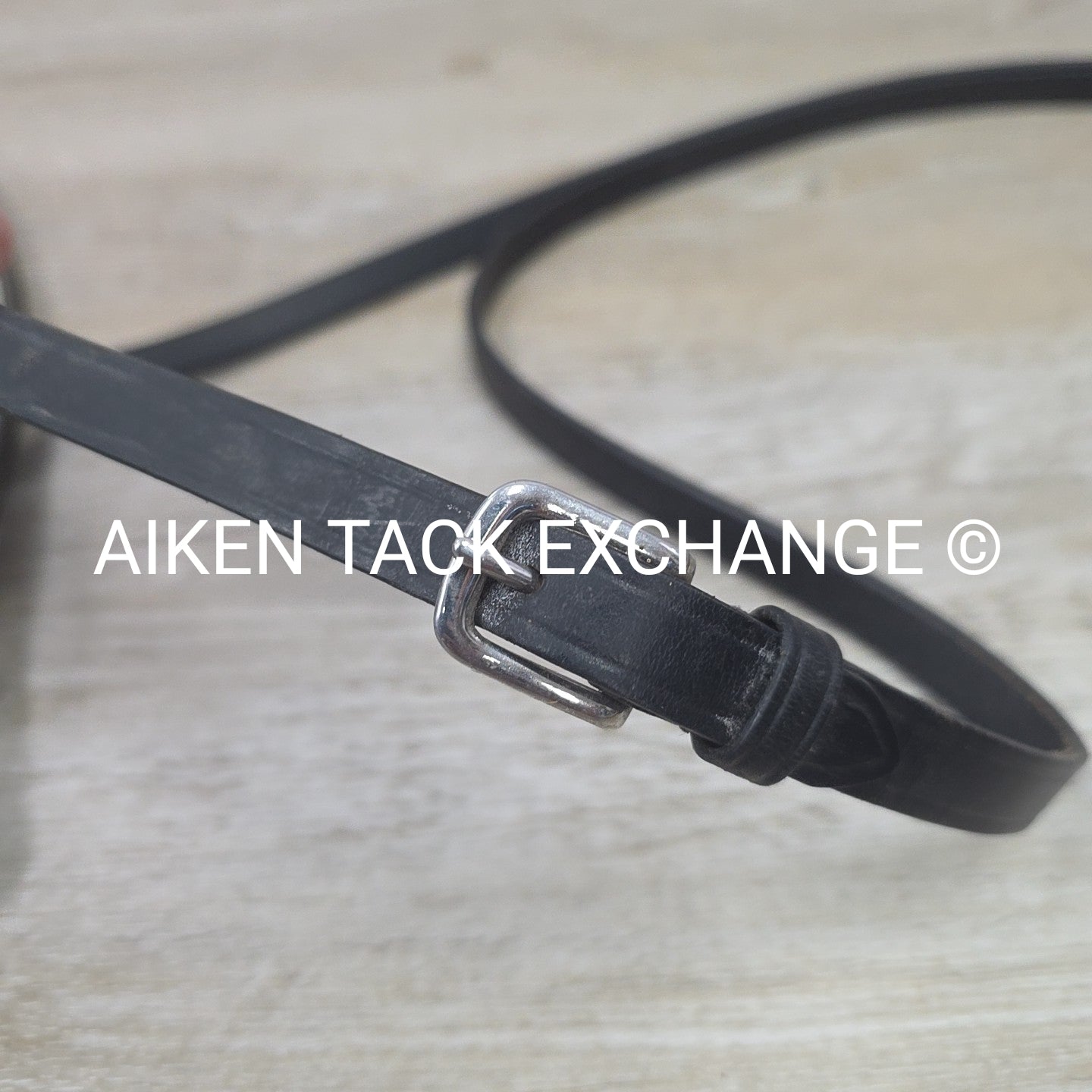 BARGAIN BUNDLE: Dressage Bridle (Missing Flash) with Laced Reins & Flat Leather