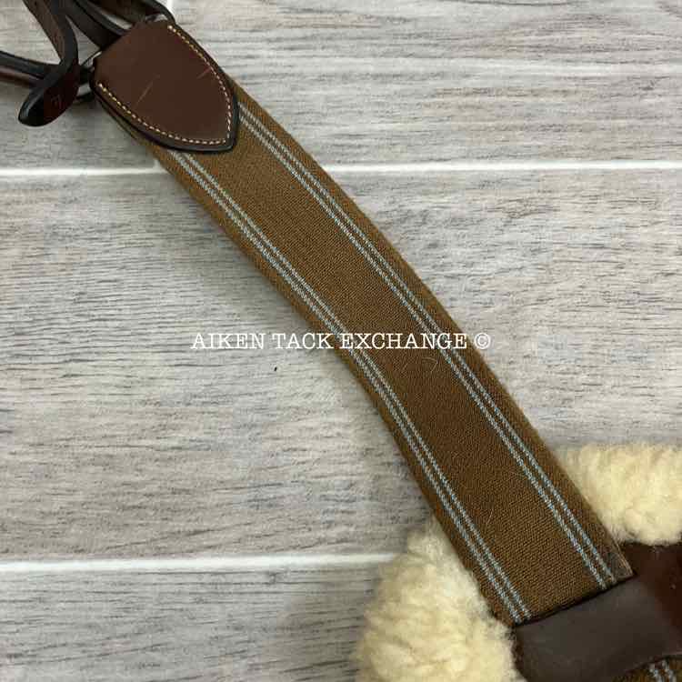 HDR Pro 5 Point Elastic Breastplate, Brown, Size Full