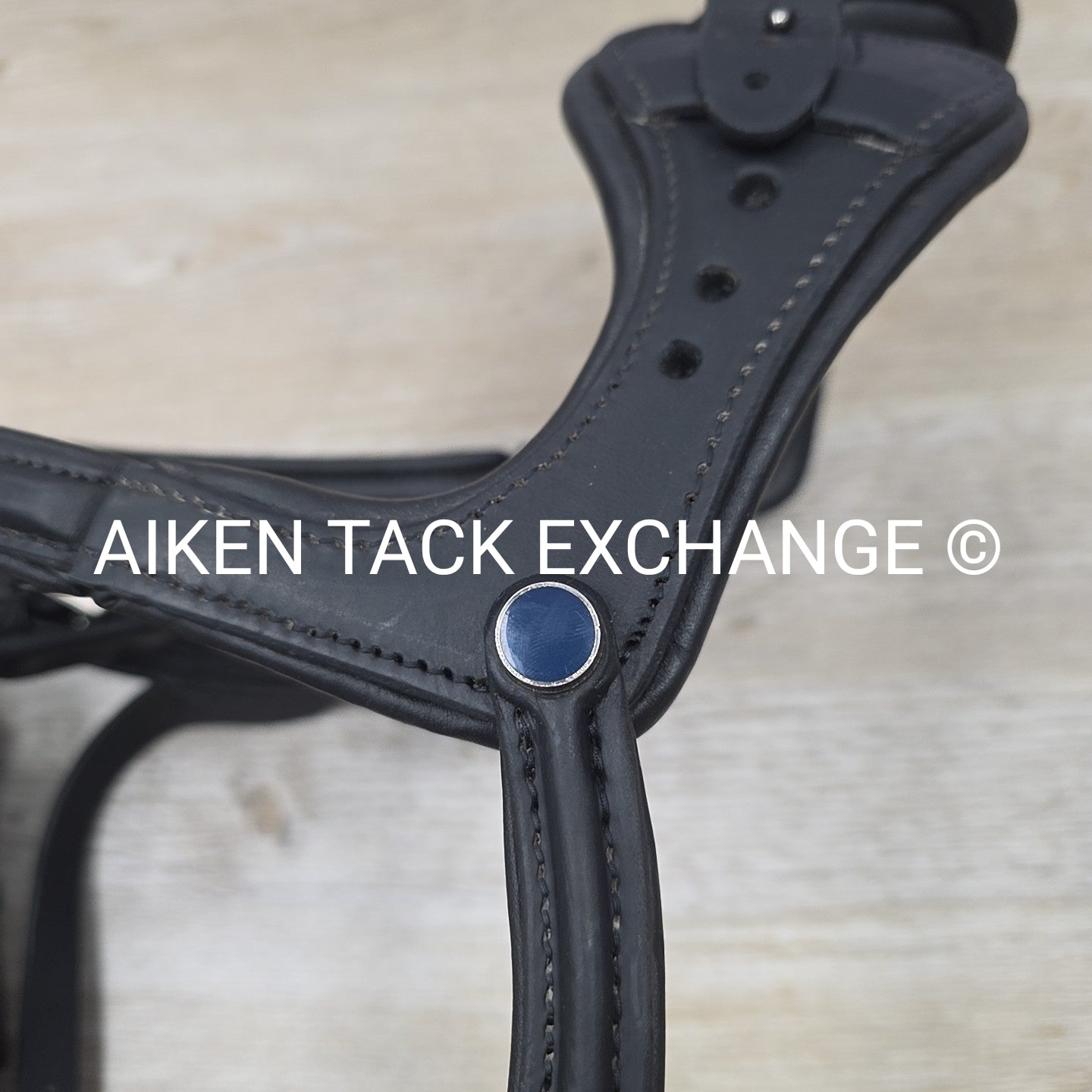 Stubben Freedom Bridle with Leather Grip Reins, Black, Size Full