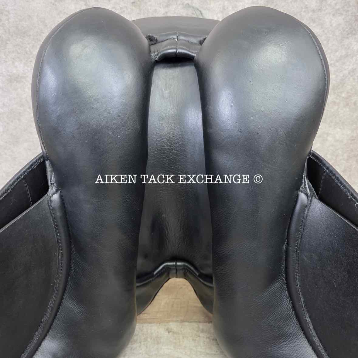 2022 Sella Soleil Passagio Dressage Saddle, 17" Seat, MW/W Tree, Wool Flocked Panels