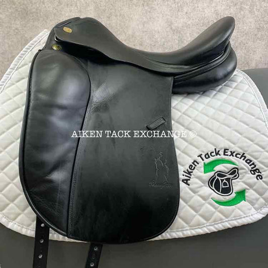 2000 Prestige Dressage 2000 Saddle, 17.5" Seat, 34 Tree - M/MW, Wool Flocked Panels