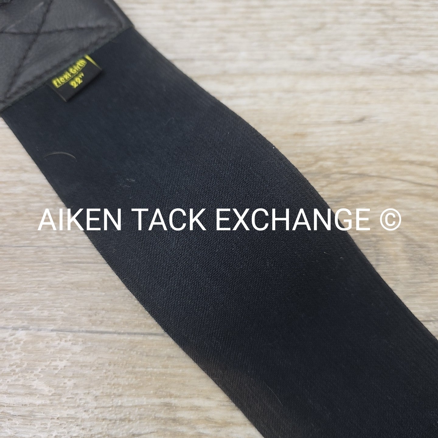 Flexi-Girth Dressage / Treeless Girth, Black, 22"