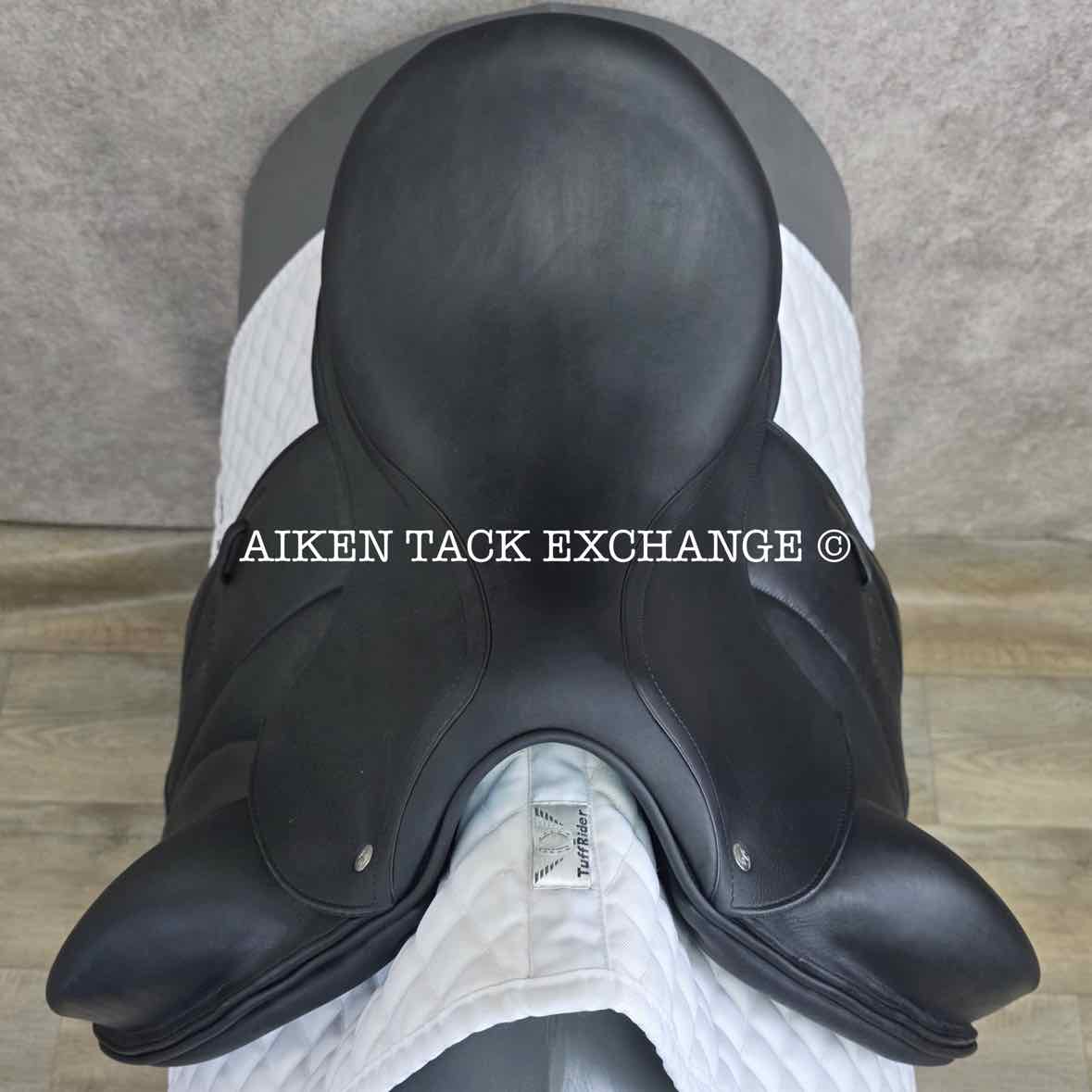 2018 Voltaire Adelaide Monoflap Dressage Saddle, 17" Seat, 1A Flap - Short, Medium Wide Tree, PRO Panels, Full Buffalo Leather