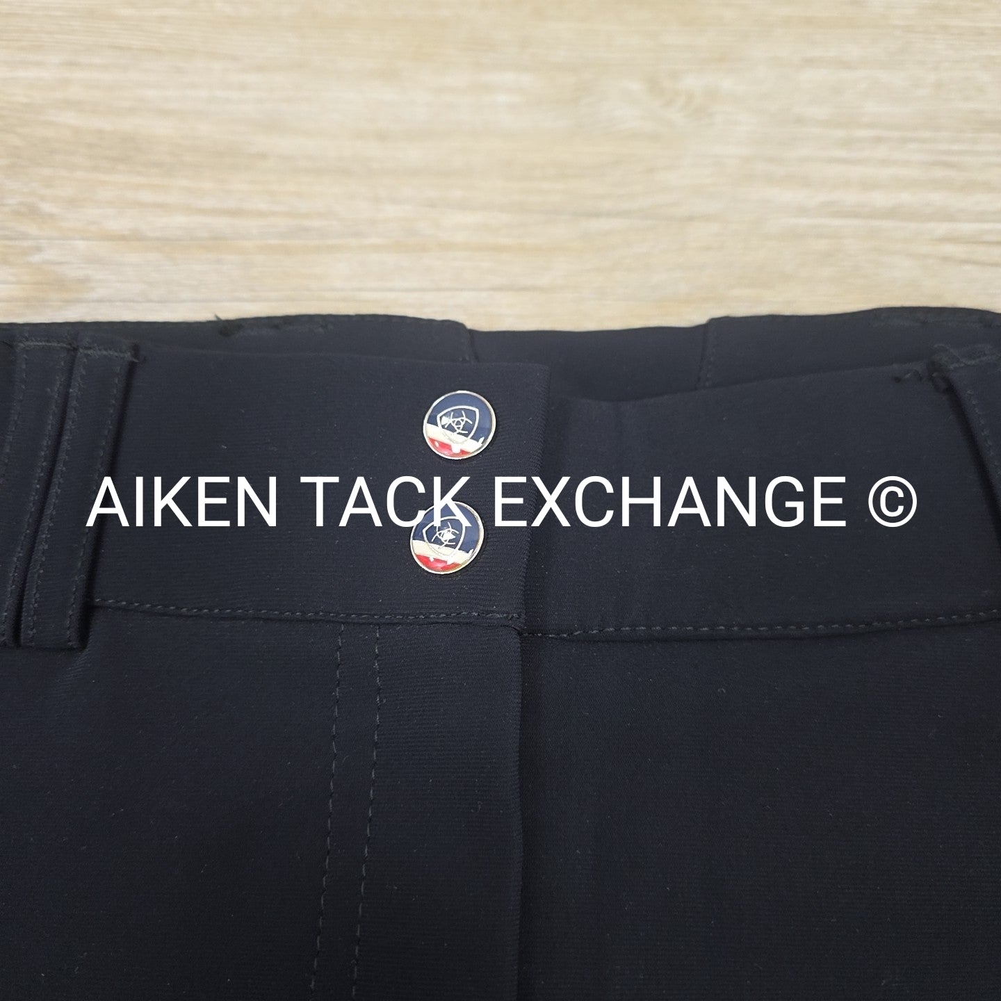 Ariat Tri Factor Silicone Grip Knee Patch Breeches, Size 34R