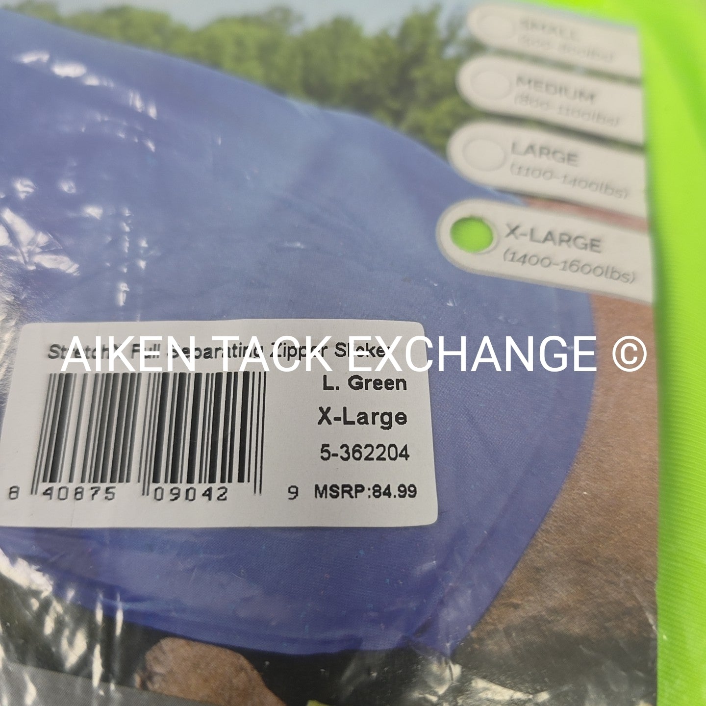 Gatsby StretchX Zipper Slicker Hood, Size X-Large