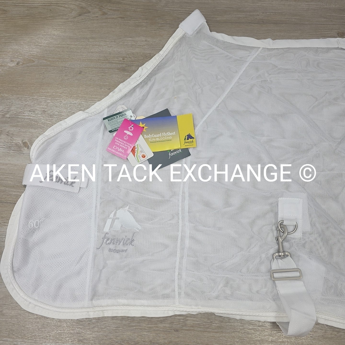 Fenwick Equestrian BodyGuard Mesh Cooler, White (has some marks) 60"