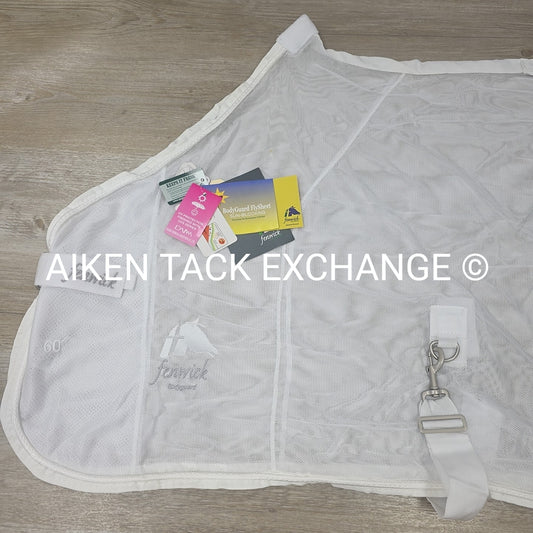 Fenwick Equestrian BodyGuard Mesh Cooler, White (has some marks) 60"