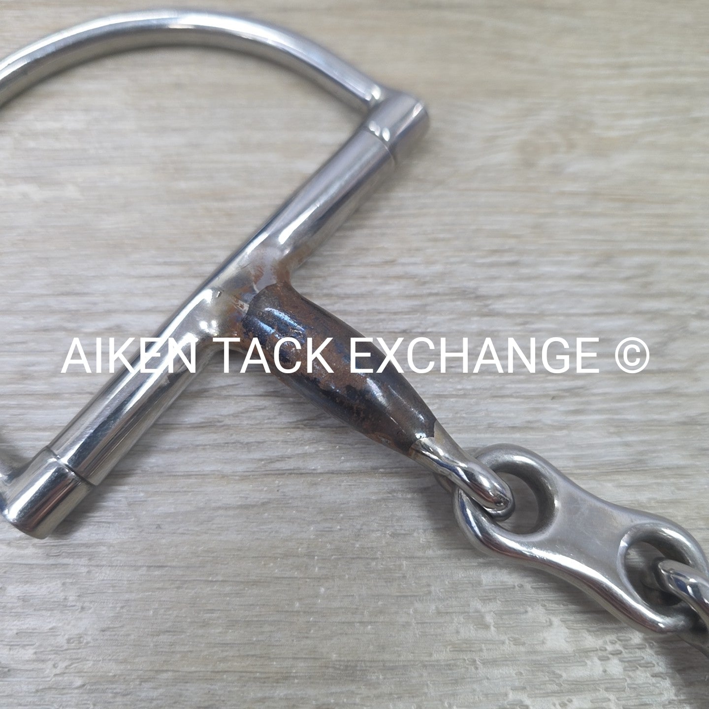 French Link Sweet Iron D Ring Bit 5"