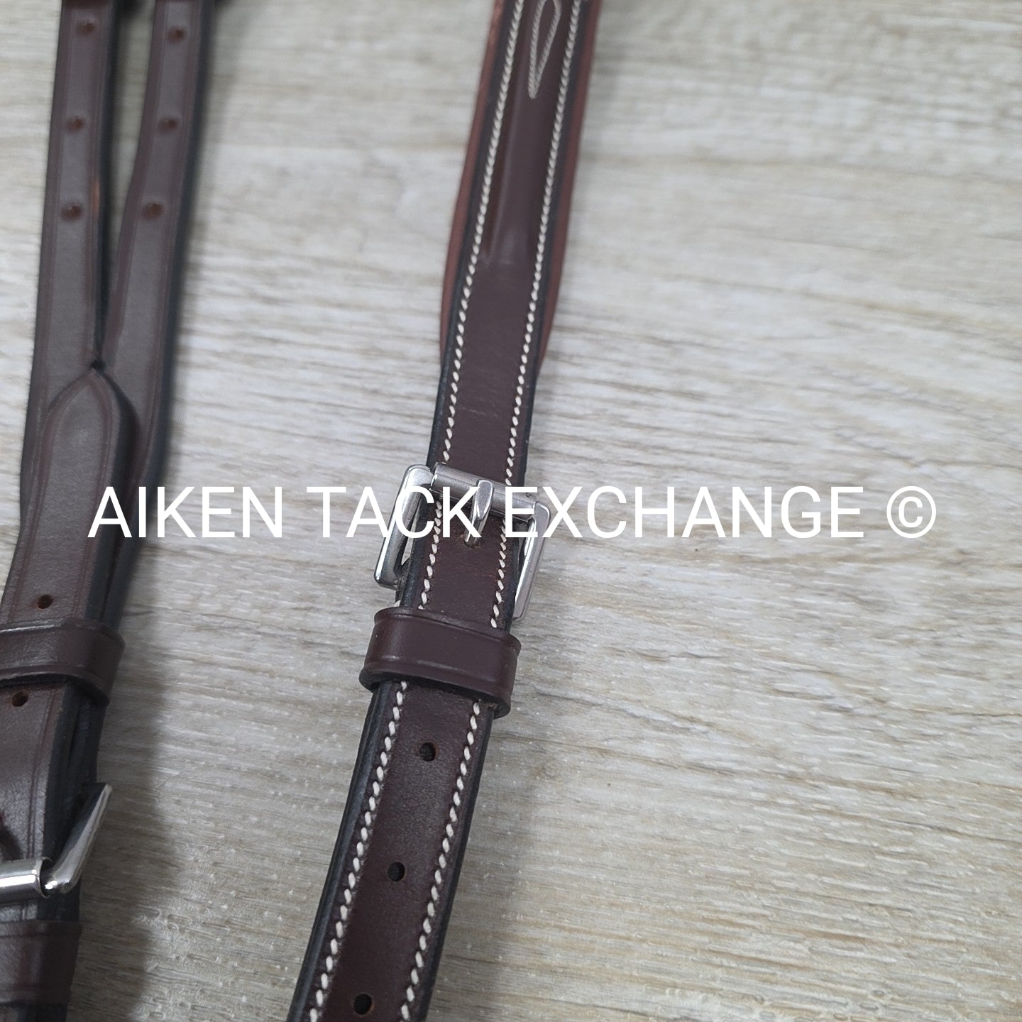 Fancy Stitched 5 Point Breastplate with Running Martingale Attachment, Brown, Si