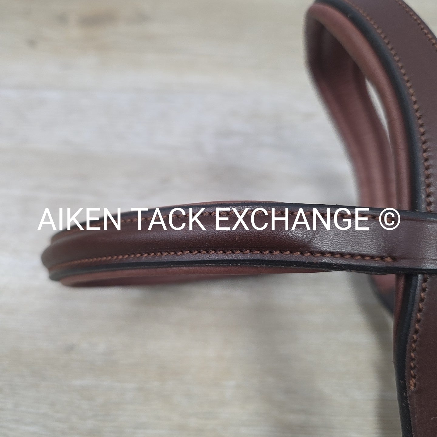Trust Equestrian Hickstead Hackamore Bridle, No Reins, Brown, Size Full