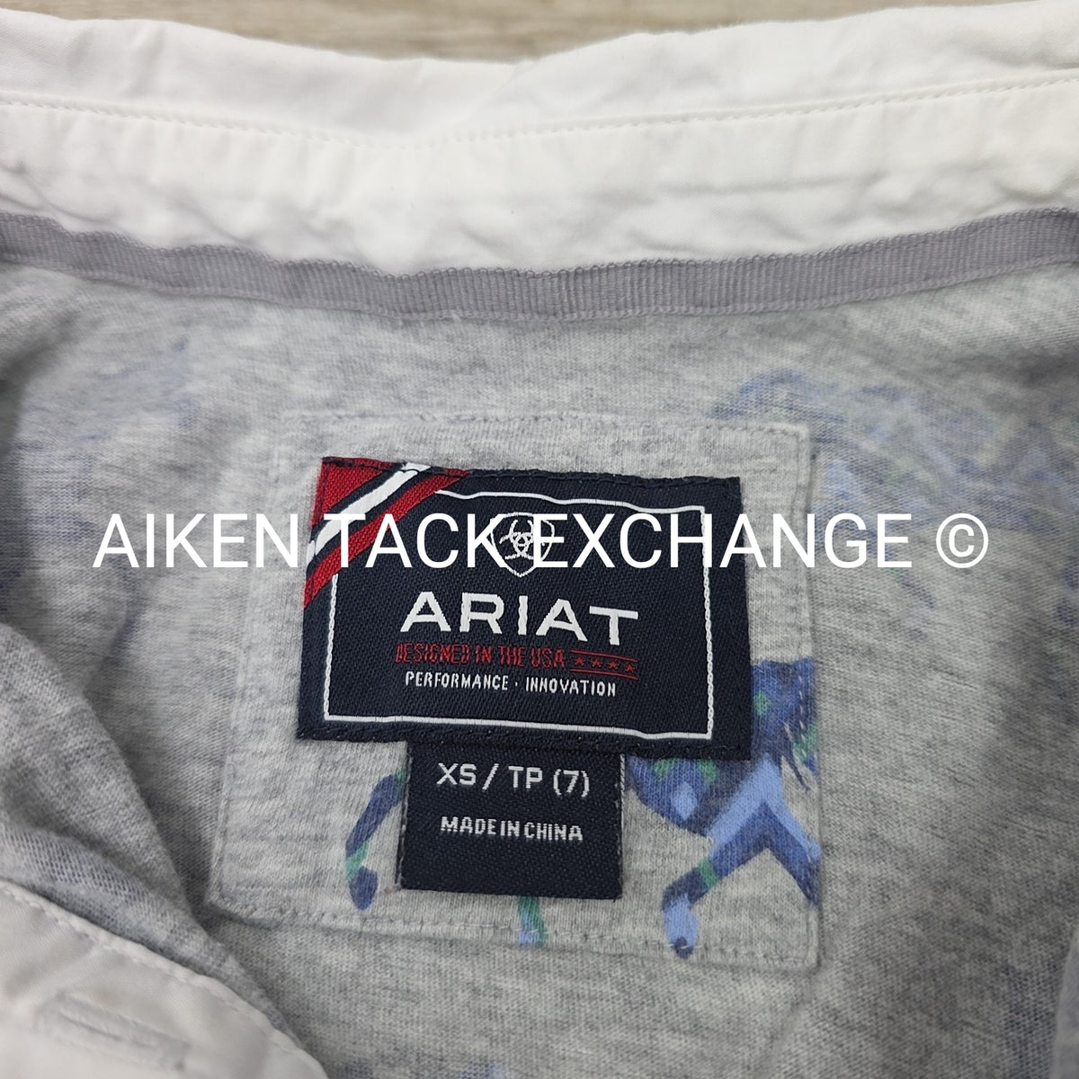 Ariat Short Sleeve Polo Top, Youth XS (7)