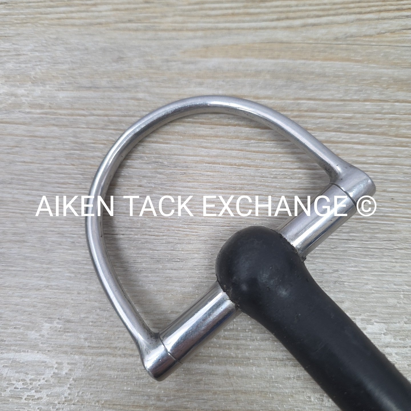 Hard Rubber Mullen Mouth D Ring Bit 5"
