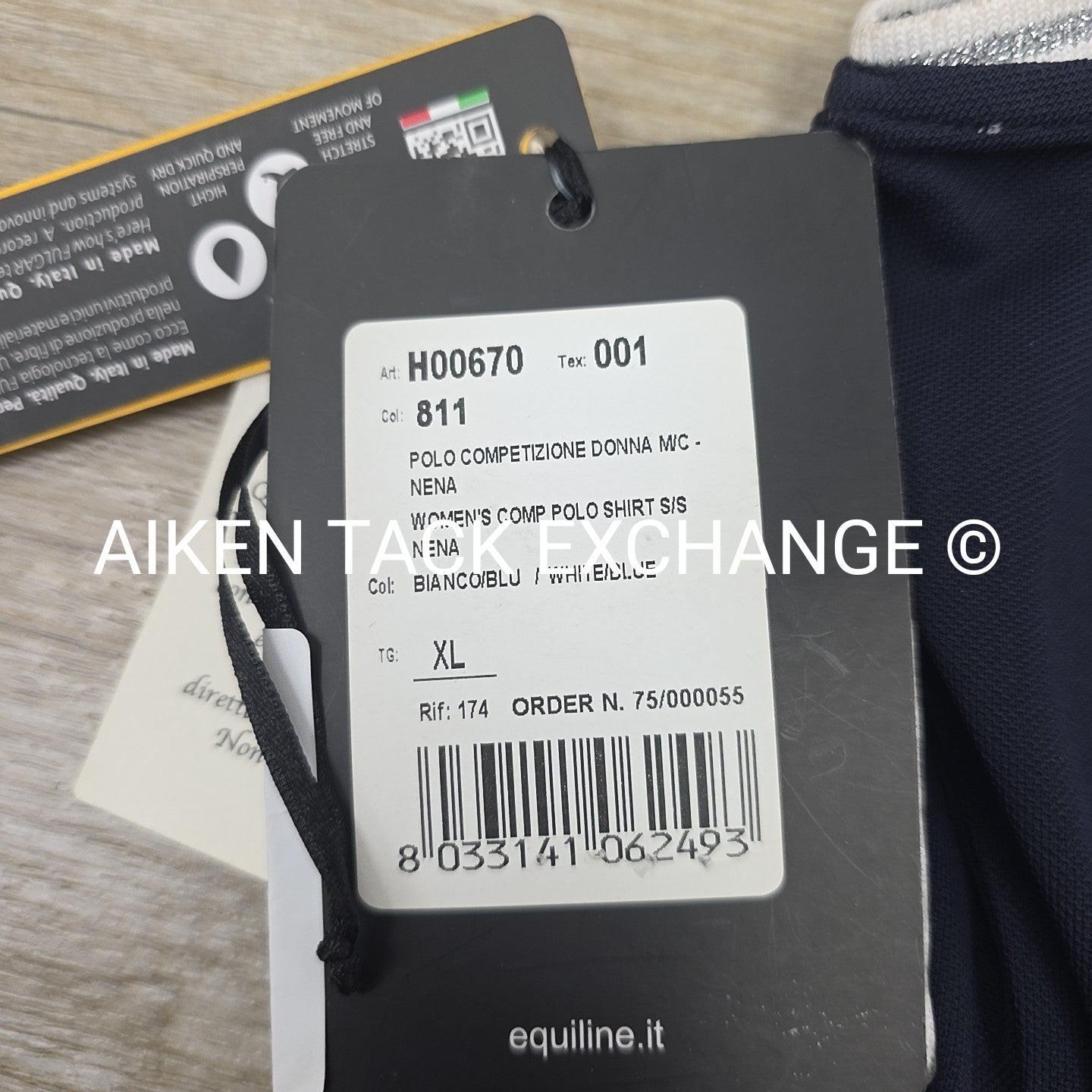 Equiline Nena Competition Polo Shirt, Women's XL, Brand New
