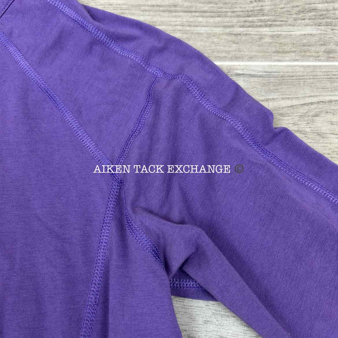 Dover Saddlery Riding Sport Long Sleeve Top, Size Small
