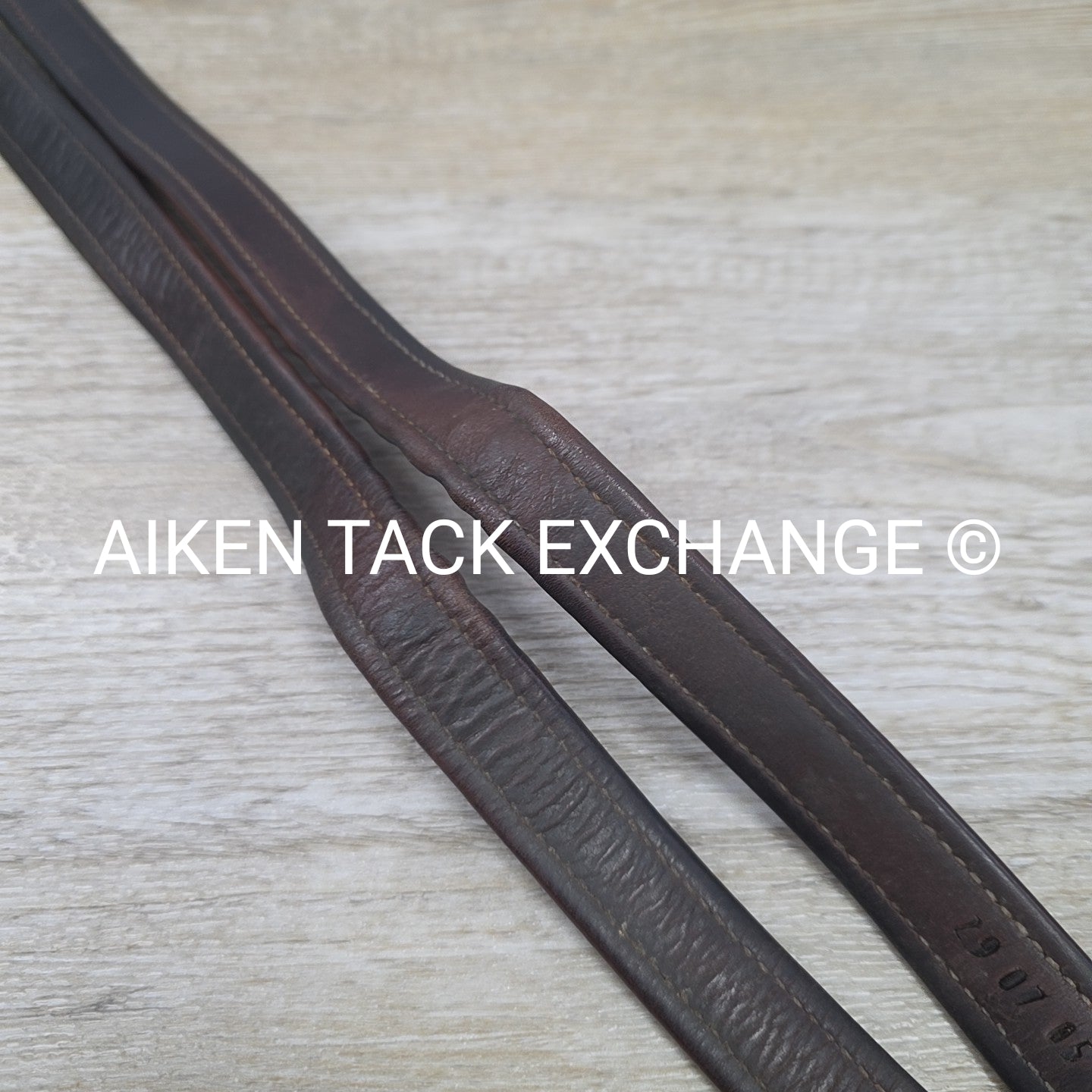 Prestige Stirrup Leathers, Brown, 54"