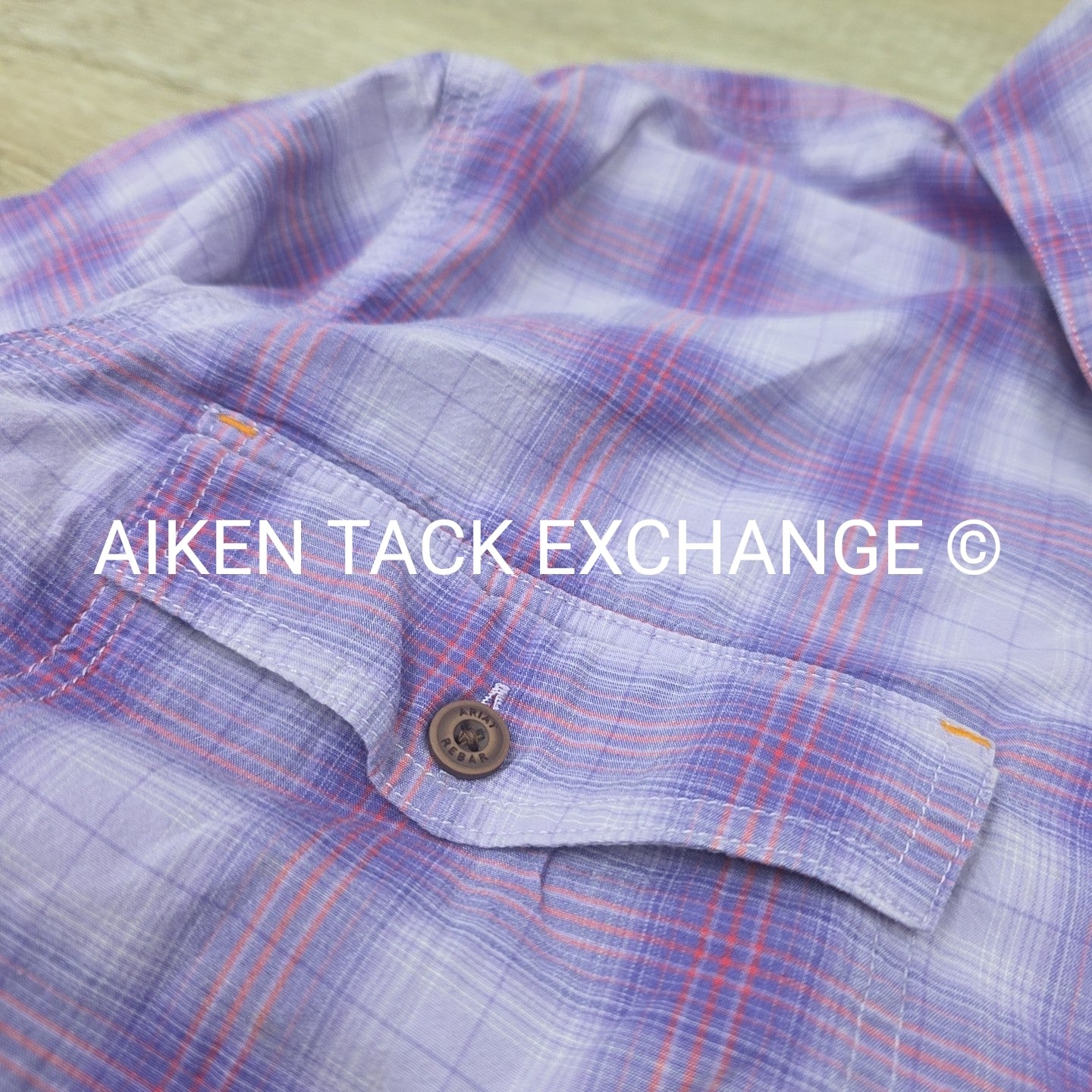 Ariat Rebar Long Sleeve Button Up Top, Size X-Large