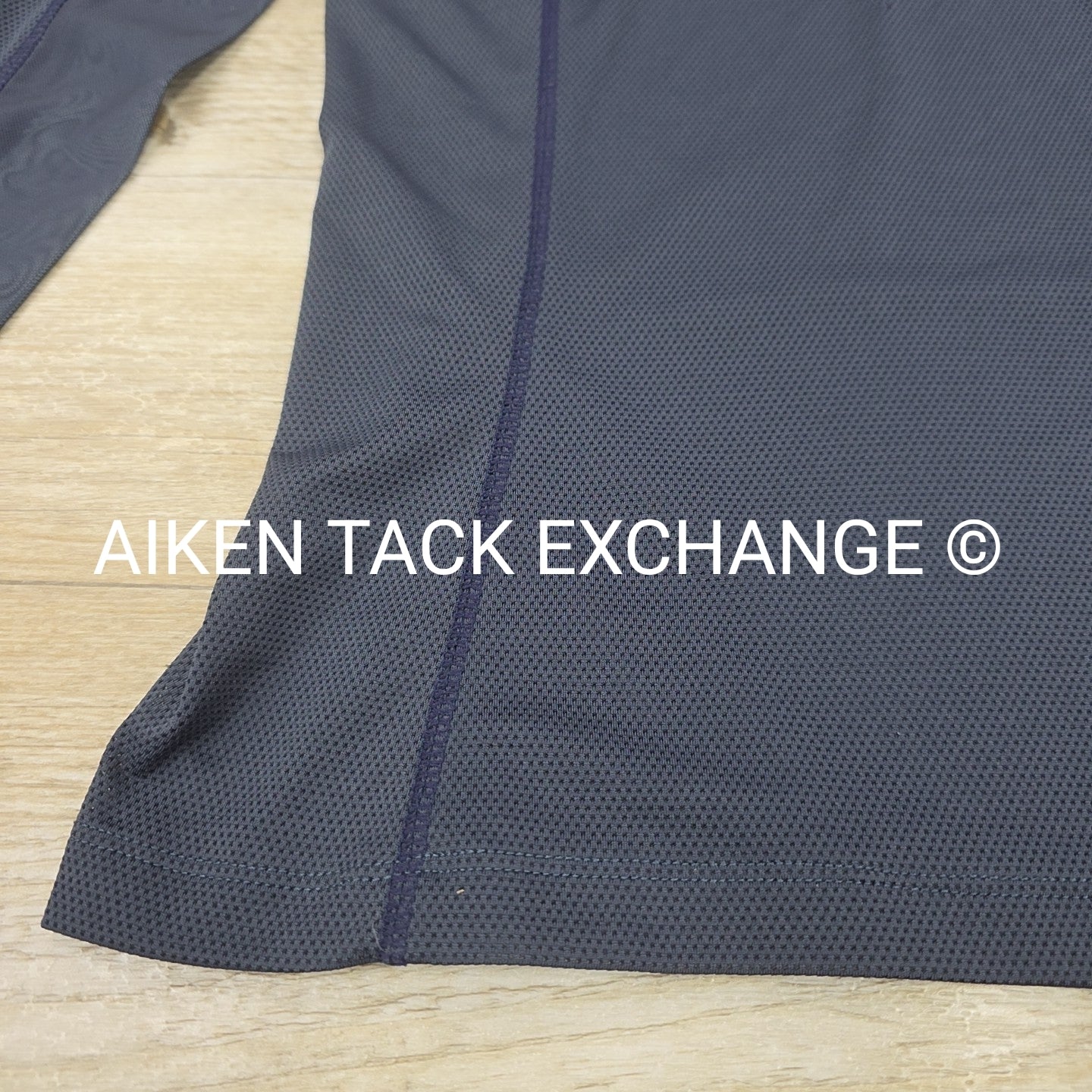 Adrienne Hendrick Saddlery Long Sleeve Sun Shirt, Size Small