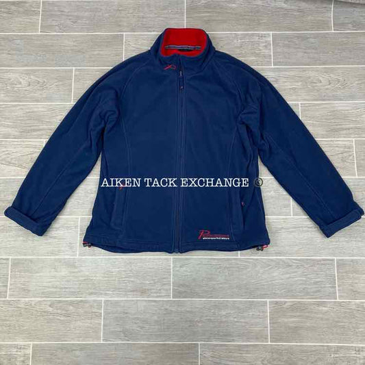 Shires Performance Zip Up Fleece Jacket, Size Large