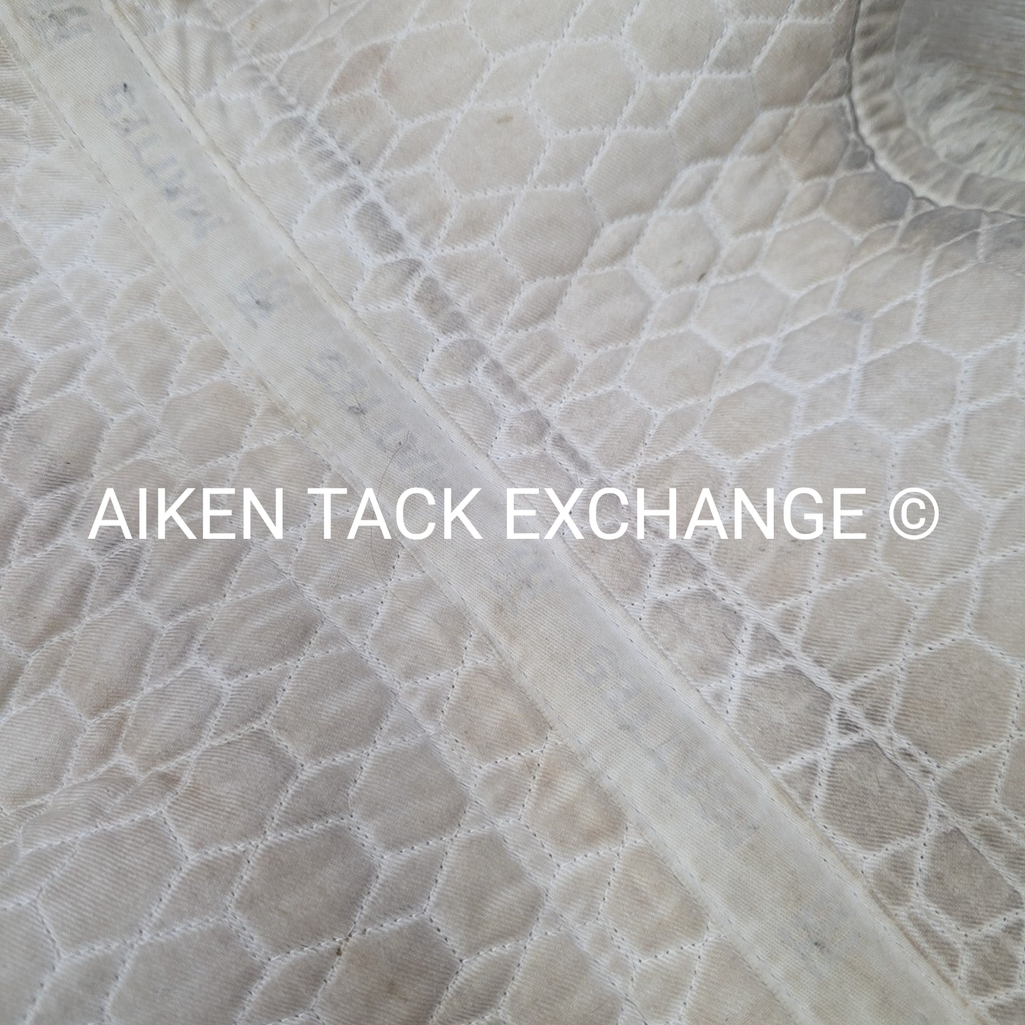 Mattes Platinum Dressage Sheepskin Half Pad with Rear Trim, Size Large