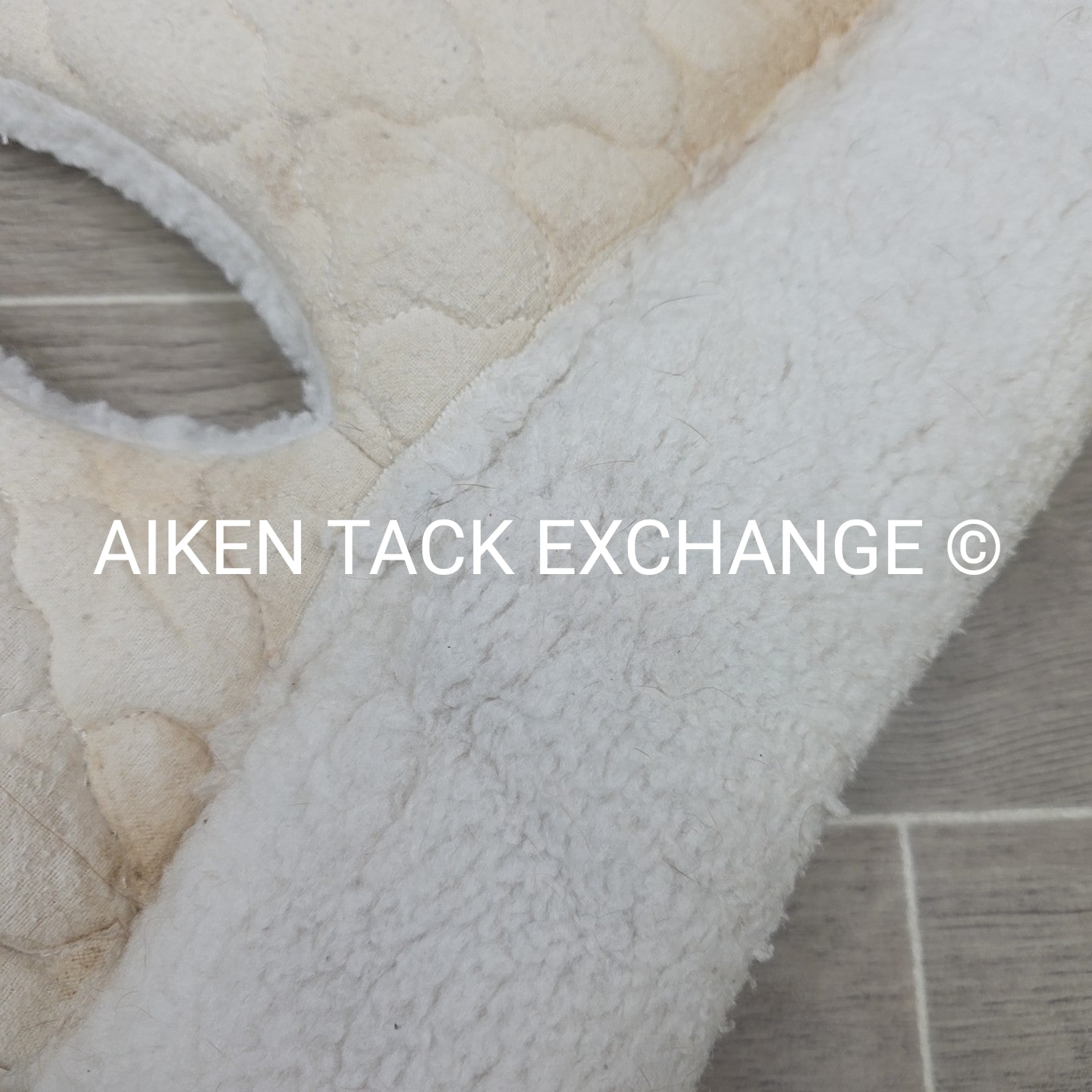 Quilted Fleece Wither Relief Half Pad