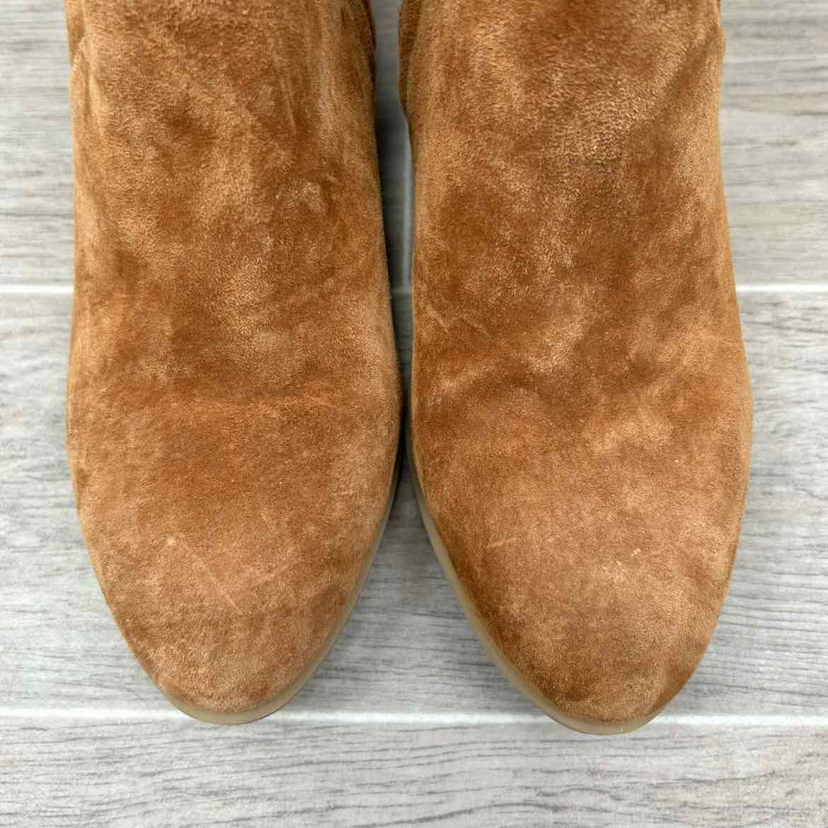Hush Puppies Suede Ankle Boots, Size 8