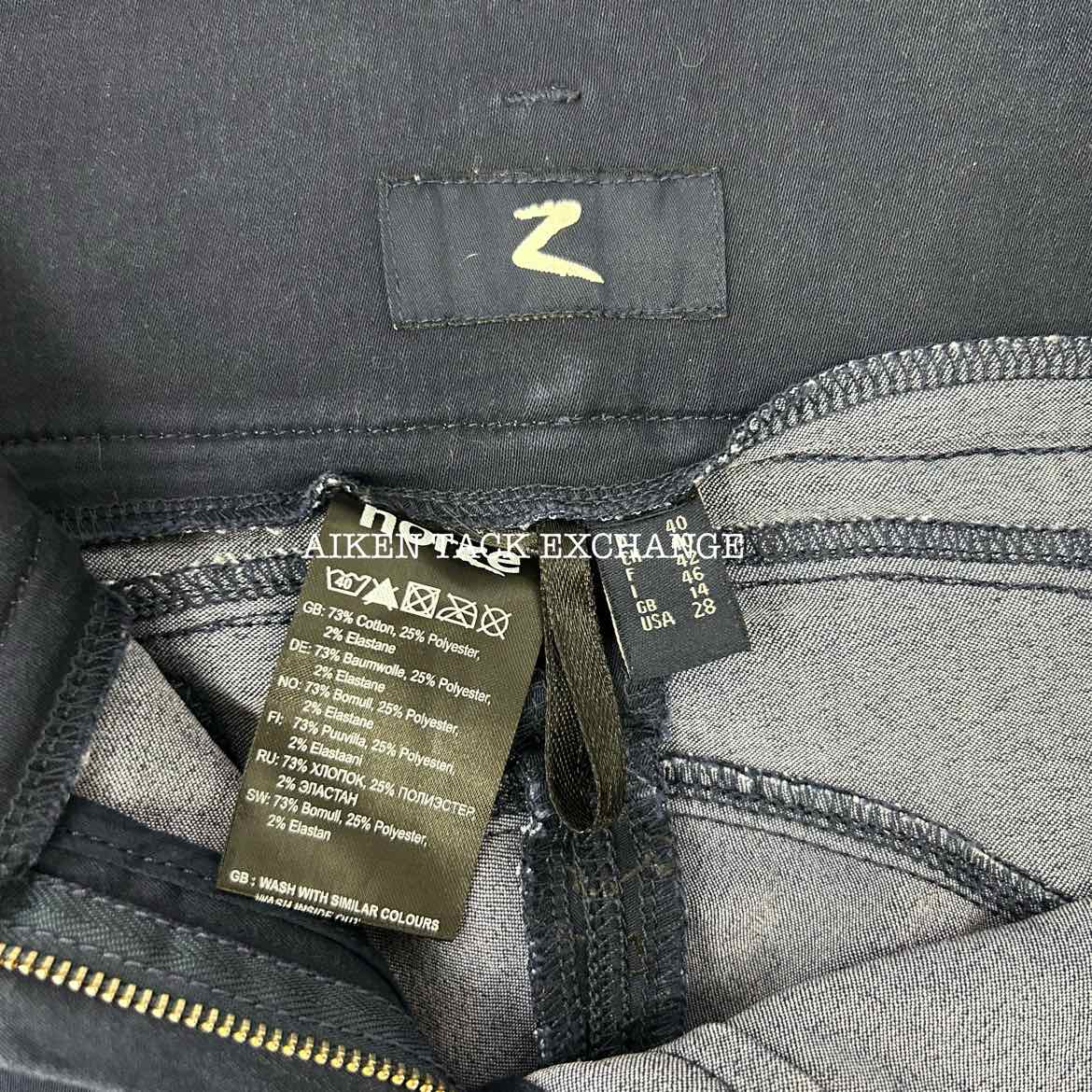 Horze Silicone Grip Full Seat Breeches, Size 28