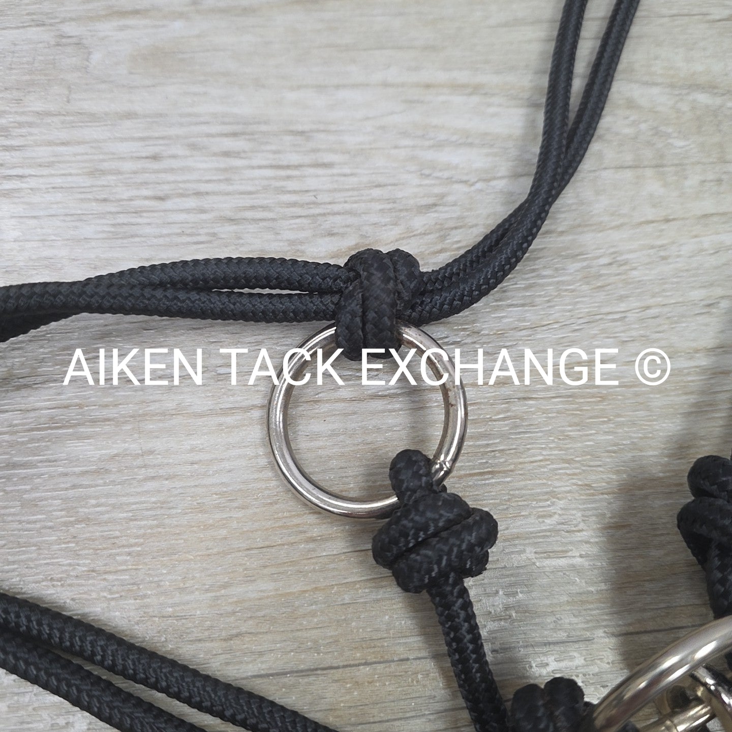 Rope Halter with Lead Ring & Snap