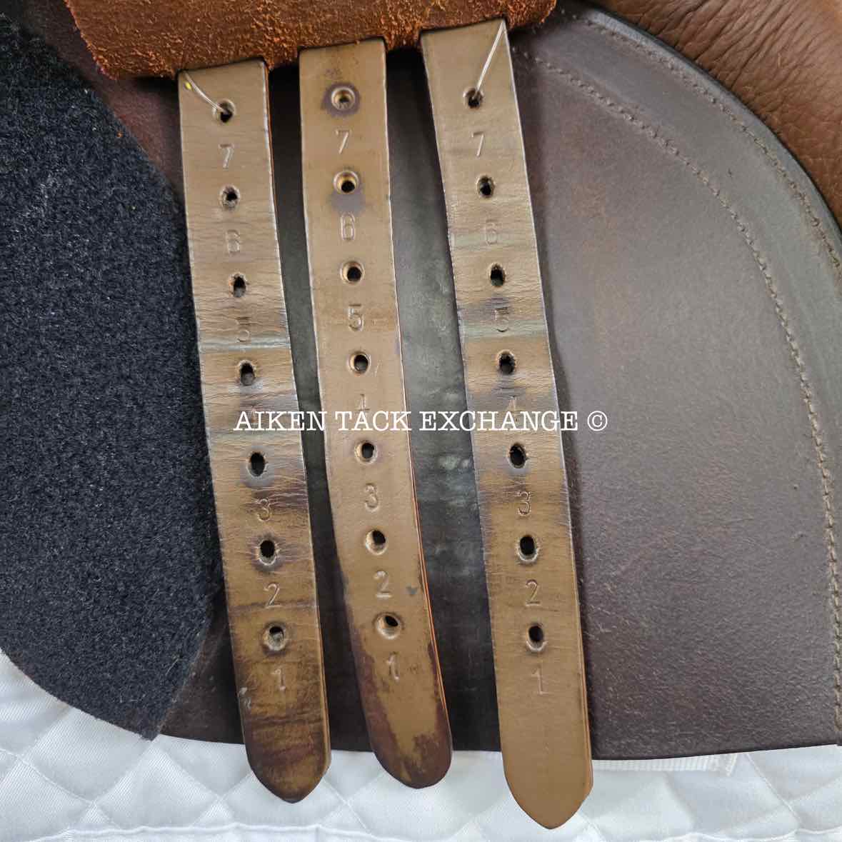 2013 Custom Saddlery Americana All Purpose Saddle, 18" Seat, Adjustable Tree, Wool Flocked Panels