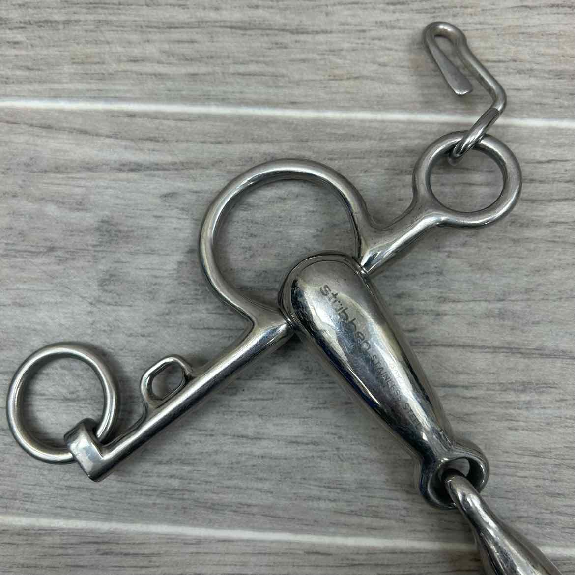 Stubben Hollow Single Joint Pelham Bit 5"
