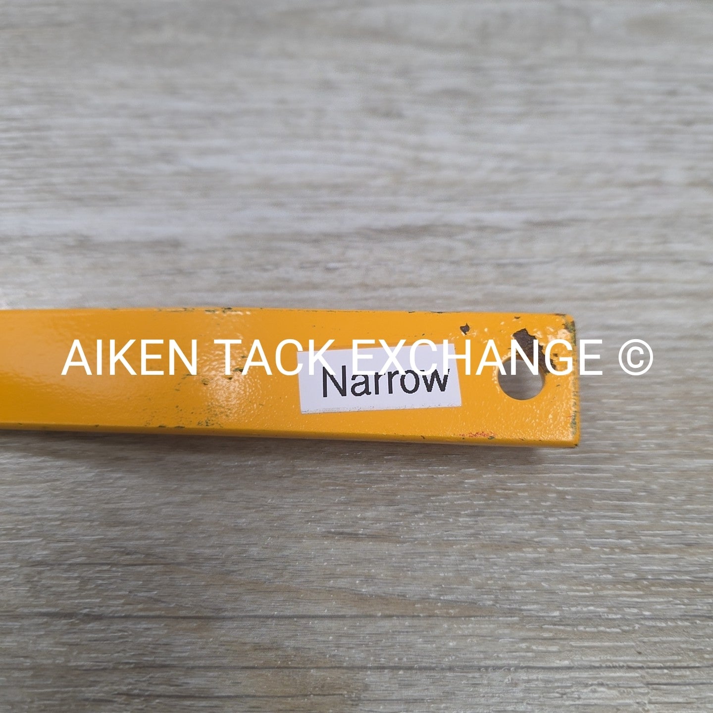 Narrow (Yellow) Gullet Plate for Bates/Wintec/Arena Saddles