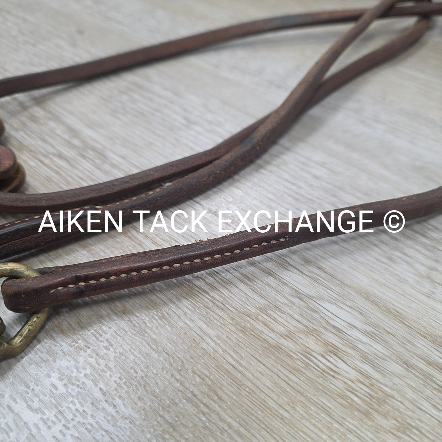Tory Leather Pulley Draw Reins