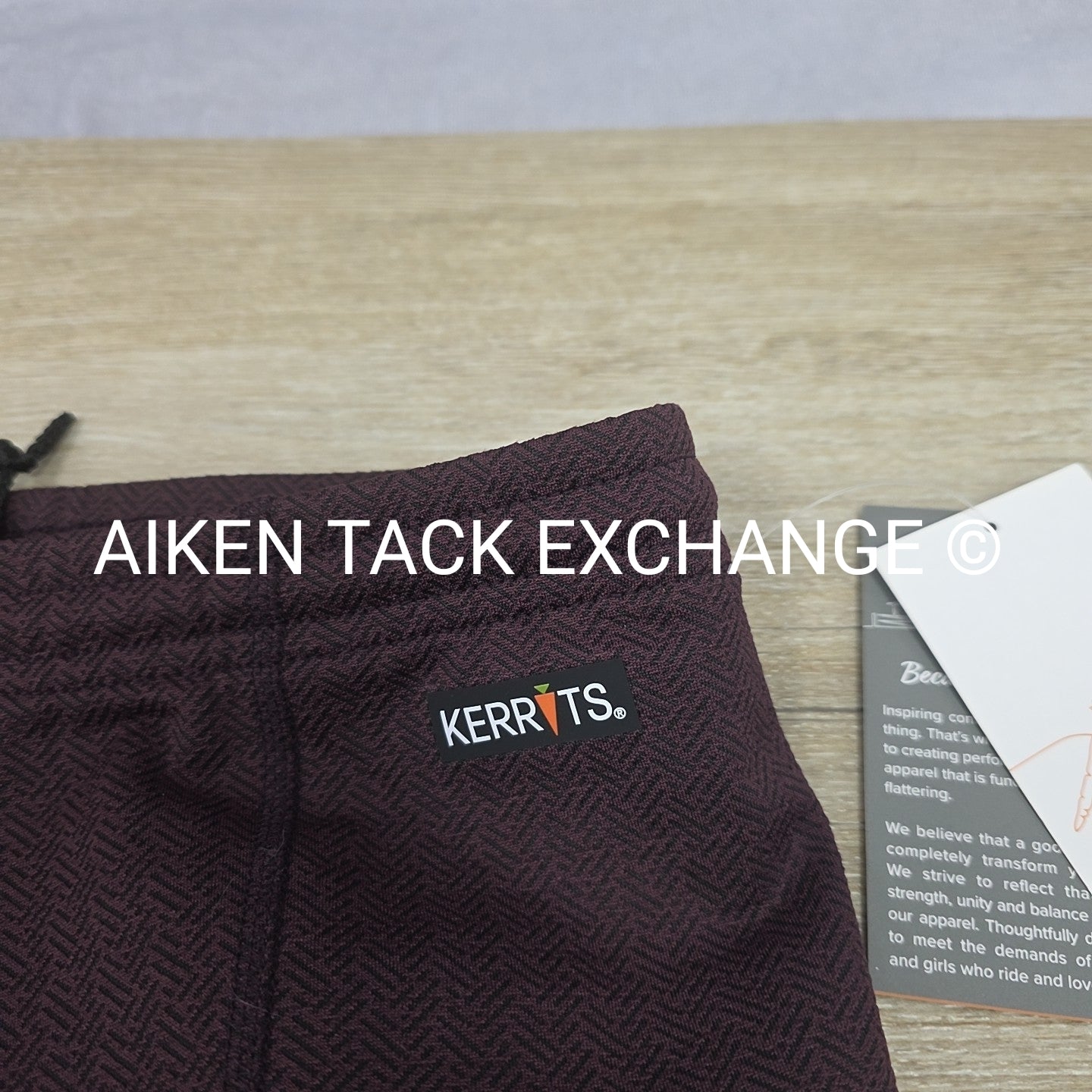 Kerrits Fleece Lite Knee Patch Tights, Size X-Large