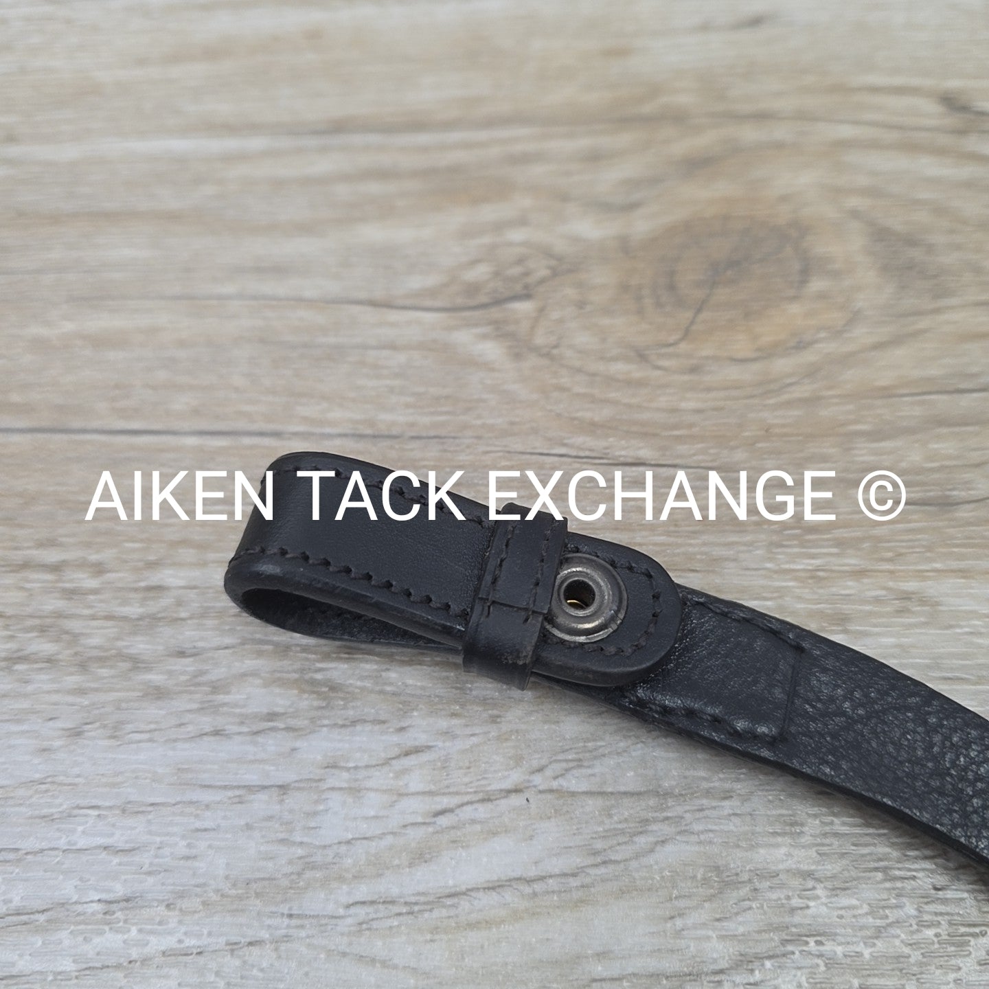 Bling Curved Browband, Black & Blue, 16.5"