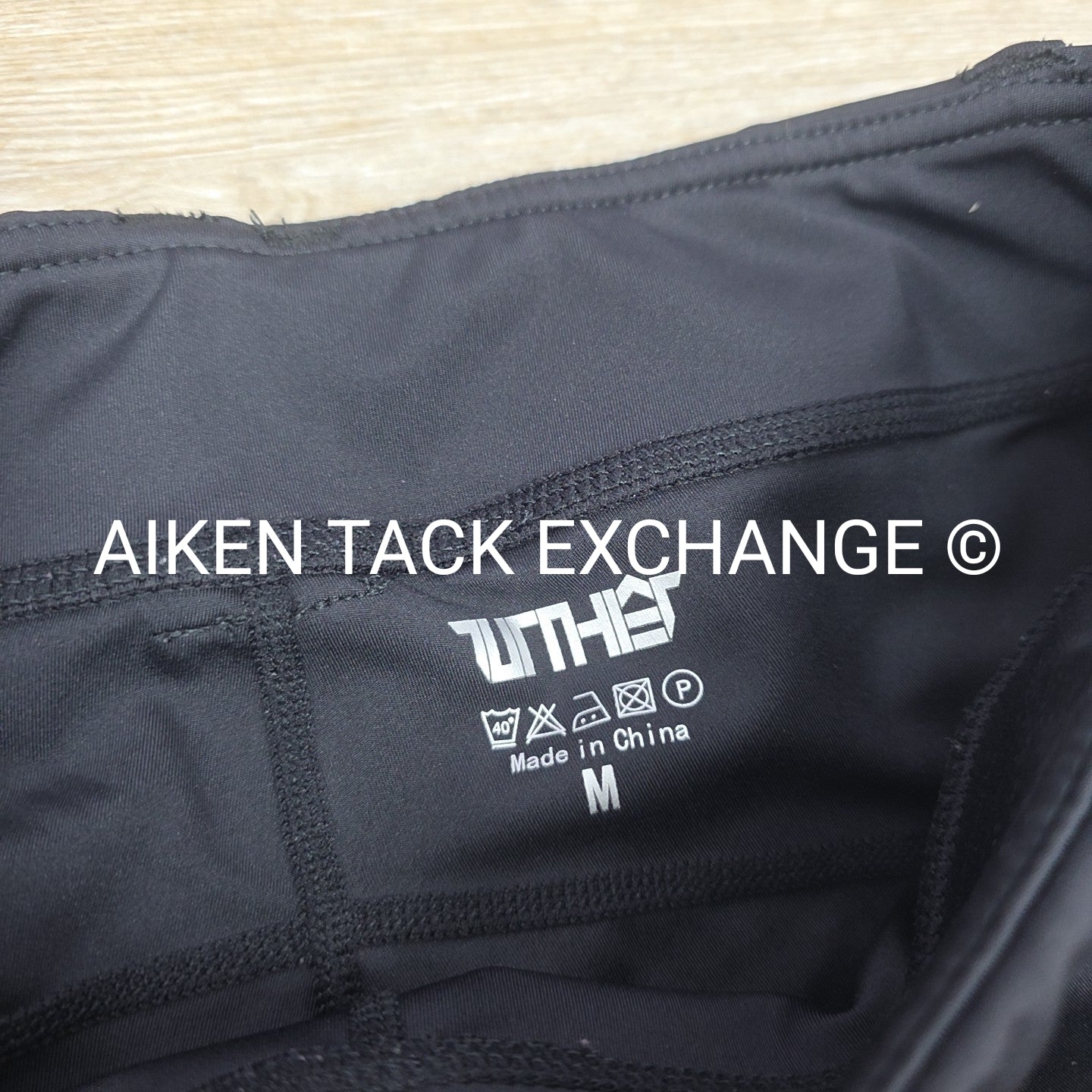 Turnhier Silicone Grip Full Seat Tights, Size Medium