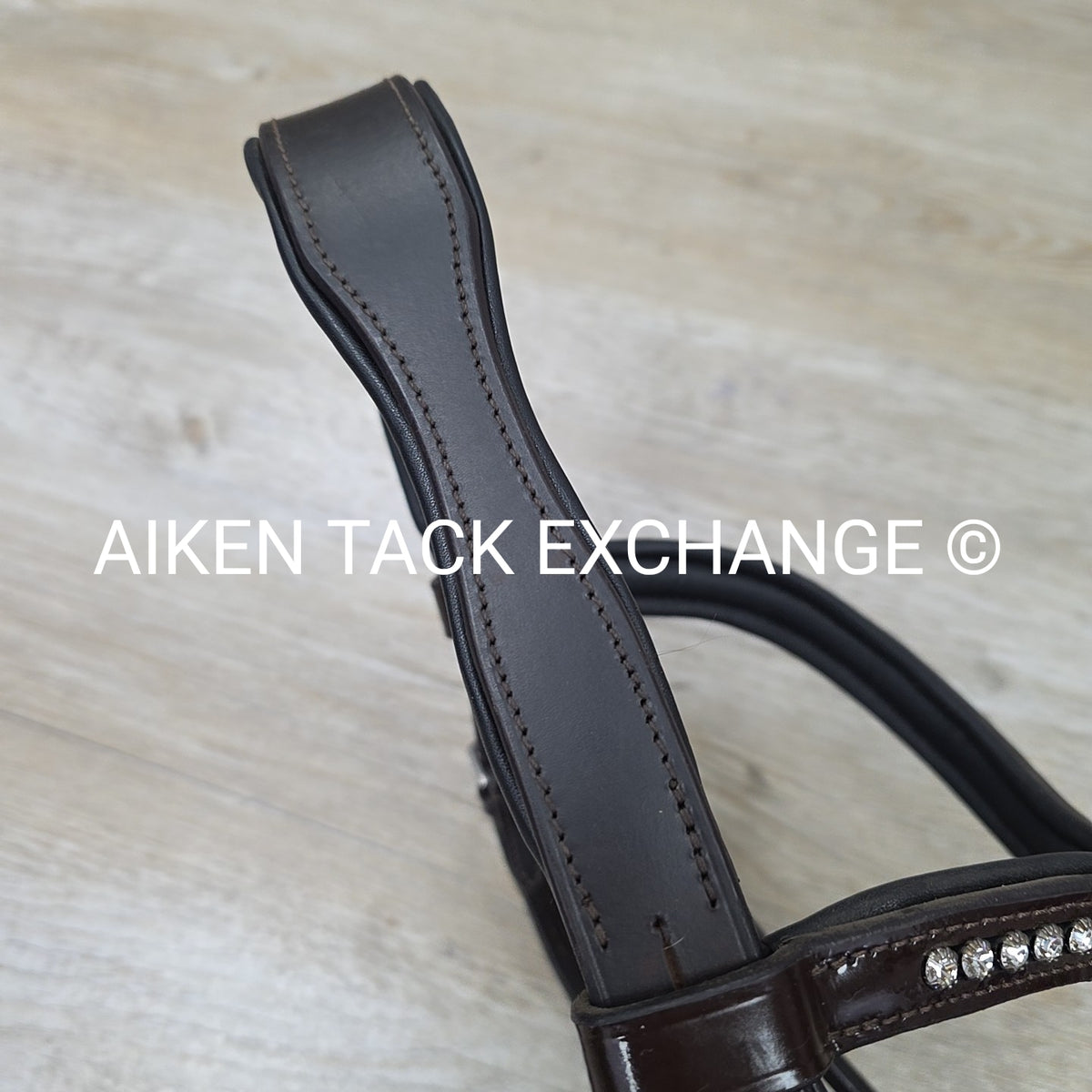Solo Equine Salvatore Double Bridle with Matching Reins, Brown, Size Cob