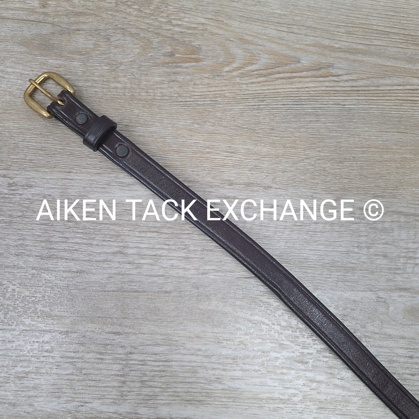 Tory Leather Belt, Brown, 24