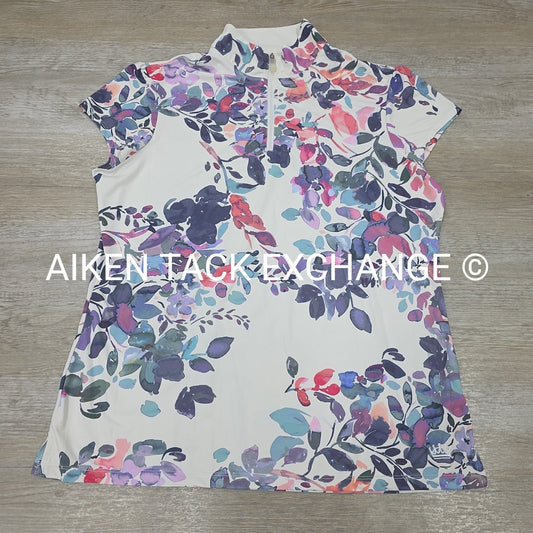 Kastel Denmark Short Sleeve Sun Shirt, Women's Large