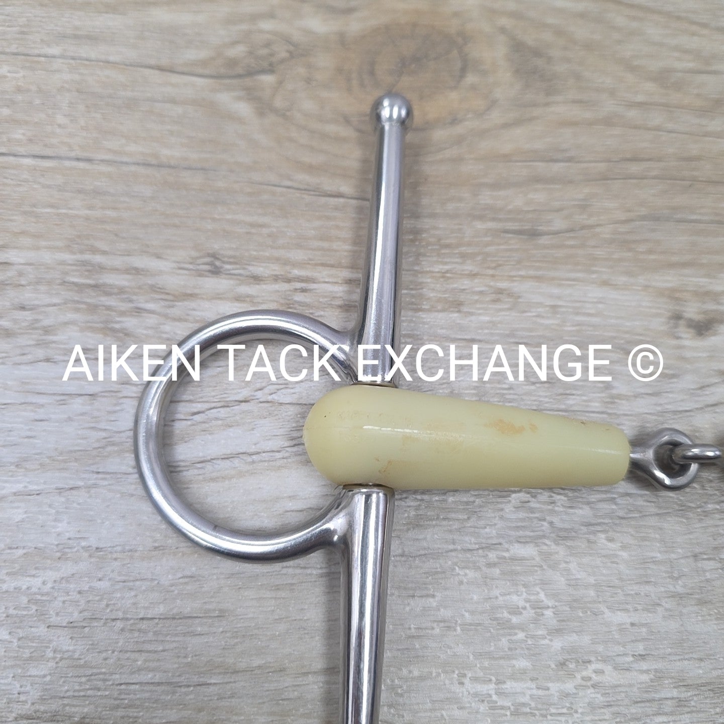 Happy Mouth Single Joint Full Cheek Bit, 5.25" (Has Chew Marks)