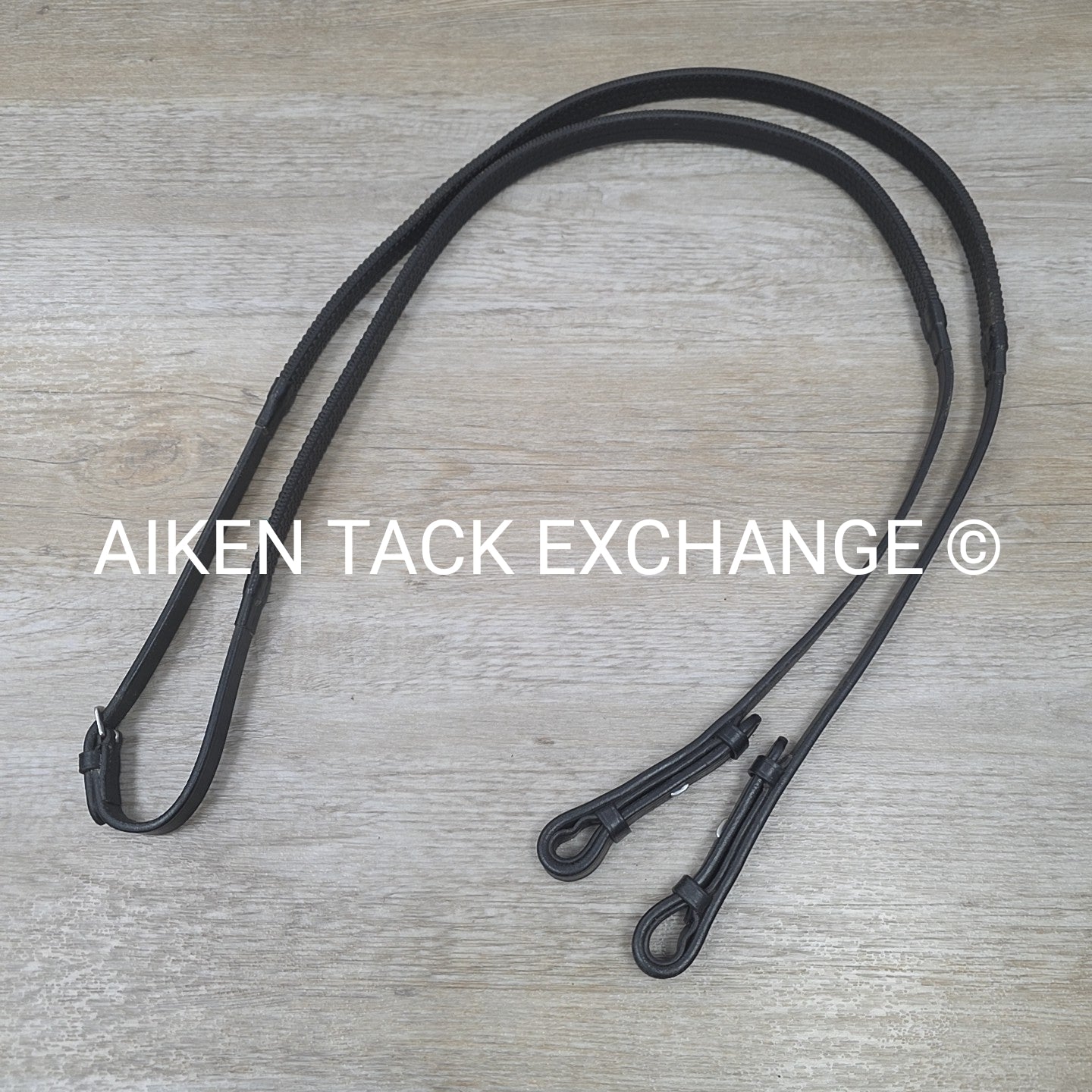 Rubber Reins, Black, 47"